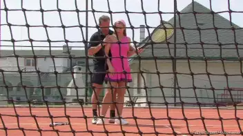 Tennis Injury Needs Some Piss Relief Screencap 5 on sinx.preview.netperv.com