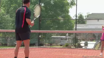 Tennis Injury Needs Some Piss Relief Screencap 9 on sinx.preview.netperv.com