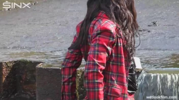 Ebony Babe Goes For A Swim In School Uniform Screencap 38 on sinx.preview.netperv.com