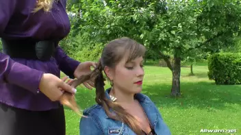 Washing Their Hair Anywhere and Everywhere Screencap 6 on sinx.preview.netperv.com