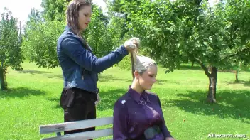 Washing Their Hair Anywhere and Everywhere Screencap 73 on sinx.preview.netperv.com