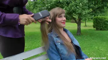 Washing Their Hair Anywhere and Everywhere Screencap 12 on sinx.preview.netperv.com