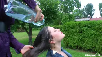 Washing Their Hair Anywhere and Everywhere Screencap 22 on sinx.preview.netperv.com