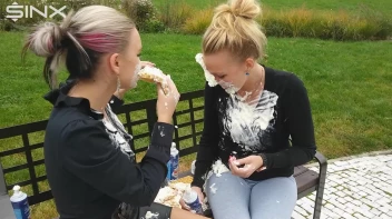 Wet And Messy Creamy Waffle Fun Screencap 37 on sinx.preview.netperv.com