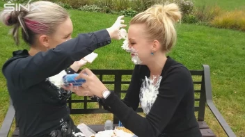 Wet And Messy Creamy Waffle Fun Screencap 39 on sinx.preview.netperv.com