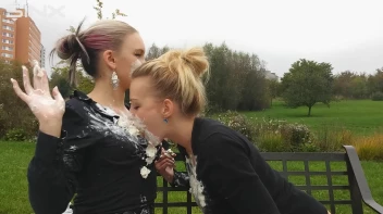 Wet And Messy Creamy Waffle Fun Screencap 44 on sinx.preview.netperv.com