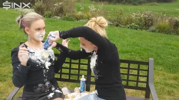 Wet And Messy Creamy Waffle Fun Screencap 51 on sinx.preview.netperv.com