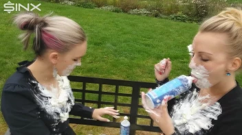 Wet And Messy Creamy Waffle Fun Screencap 55 on sinx.preview.netperv.com