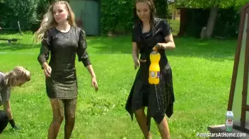 Three Beauties Make A Mess Of Themselves In The Backyard Screencap 71 on sinx.preview.netperv.com