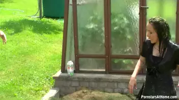 Three Beauties Make A Mess Of Themselves In The Backyard Screencap 81 on sinx.preview.netperv.com