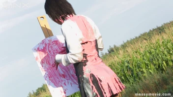 Outdoor Painting Session Turns Messy Quick Screencap 20 on sinx.preview.netperv.com