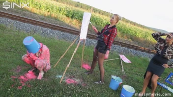 Outdoor Painting Session Turns Messy Quick Screencap 41 on sinx.preview.netperv.com