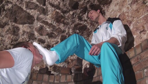 Latest deal - french slut fucked by scally boy in sneakers