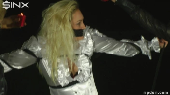 Hot Blonde Strung Up In Her Shredded Clothes And Suffering - 1 Screencap 20 on sinx.preview.netperv.com