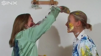 Dressed Babes Paint Each Others Outfits Screencap 38 on sinx.preview.netperv.com