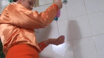 Soaped Up Hotties Get Wet In The Shower Screencap 13 on sinx.preview.netperv.com