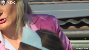 Blonde Fights Her Maid In The Pool Screencap 26 on sinx.preview.netperv.com