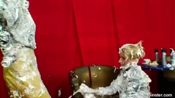 Massive, Sexy Foam Fight Screencap 31 on sinx.preview.netperv.com