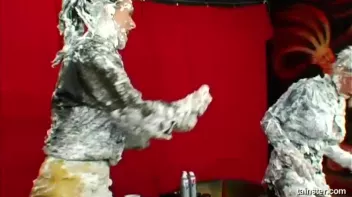 Massive, Sexy Foam Fight Screencap 56 on sinx.preview.netperv.com