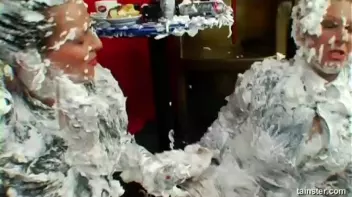 Massive, Sexy Foam Fight Screencap 70 on sinx.preview.netperv.com