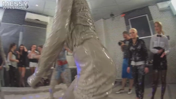 Messy Wrestling: Fully Clothed Fueds In The Mud! 4 No Mercy Catfighters Get Their Slop On! Screencap 86 on sinx.preview.netperv.com