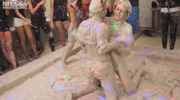 Messy Wrestling: Fully Clothed Fueds In The Mud! 4 No Mercy Catfighters Get Their Slop On! Screencap 92 on sinx.preview.netperv.com