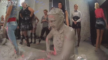 Messy Wrestling: Fully Clothed Fueds In The Mud! 4 No Mercy Catfighters Get Their Slop On! Screencap 24 on sinx.preview.netperv.com