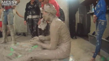 Messy Wrestling: Fully Clothed Fueds In The Mud! 4 No Mercy Catfighters Get Their Slop On! Screencap 79 on sinx.preview.netperv.com