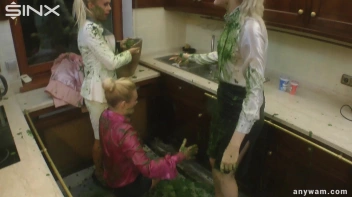 Wet and Messy Babes' Food Catfight Screencap 62 on sinx.preview.netperv.com