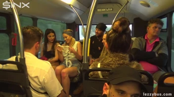 Tattooed Lesbians Fingering Fun On The Bus Screencap 48 on sinx.preview.netperv.com