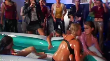 Mega Oil Fight Covers Chicks Head To Toe Screencap 97 on sinx.preview.netperv.com