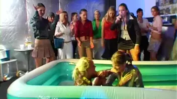 Mega Oil Fight Covers Chicks Head To Toe Screencap 3 on sinx.preview.netperv.com