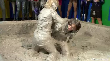 Jeans vs. Latex Mud Battle Screencap 21 on sinx.preview.netperv.com