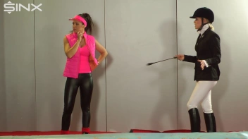 Bitchy Rider Gets Covered In Mud During Wrestling Screencap 2 on sinx.preview.netperv.com