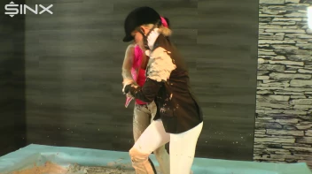 Bitchy Rider Gets Covered In Mud During Wrestling Screencap 31 on sinx.preview.netperv.com