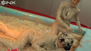 Bitchy Rider Gets Covered In Mud During Wrestling Screencap 62 on sinx.preview.netperv.com