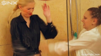 Wet And Messy Catfight Ends In Ripped Clothes Screencap 22 on sinx.preview.netperv.com