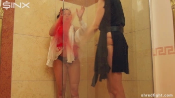 Wet And Messy Catfight Ends In Ripped Clothes Screencap 61 on sinx.preview.netperv.com