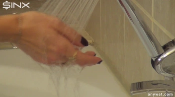 Stroking Her Kitty Clean In The Shower Screencap 3 on sinx.preview.netperv.com