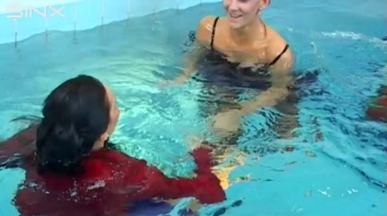 Pool Fun For Satin Clad Babes Screencap 58 on sinx.preview.netperv.com