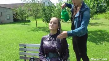 Washing Their Hair Anywhere and Everywhere Screencap 83 on sinx.preview.netperv.com