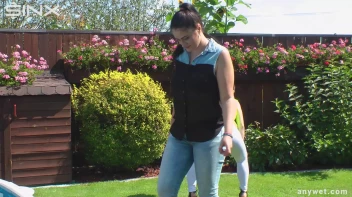 Cute Babes Get Soaked During Exercise - Cam 1 Screencap 13 on sinx.preview.netperv.com