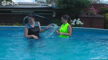 Cute Babes Get Soaked During Exercise - Cam 1 Screencap 25 on sinx.preview.netperv.com