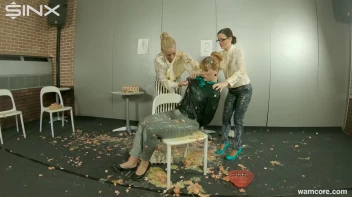 Lady boss is a mess after being egged Screencap 16 on sinx.preview.netperv.com