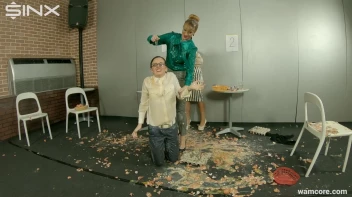 Lady boss is a mess after being egged Screencap 28 on sinx.preview.netperv.com