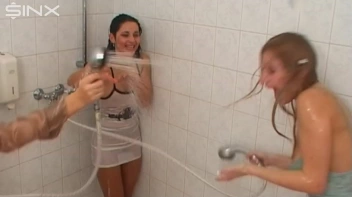 Gorgeous Babes Get Wet In Water Fight Screencap 61 on sinx.preview.netperv.com