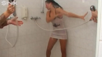 Gorgeous Babes Get Wet In Water Fight Screencap 62 on sinx.preview.netperv.com