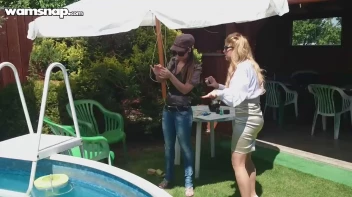 Pool Duties Lead To Wet Beauties! Screencap 28 on sinx.preview.netperv.com