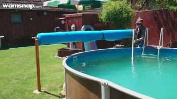 Pool Duties Lead To Wet Beauties! Screencap 43 on sinx.preview.netperv.com