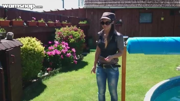 Pool Duties Lead To Wet Beauties! Screencap 46 on sinx.preview.netperv.com